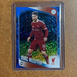 Topps UEFA Champions League Liverpool FC Mac Allister Card Lot - 2026 (SCROLL)